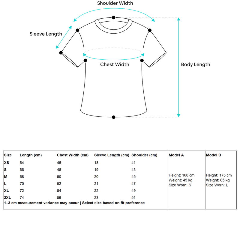 Plain Basic T-Shirt 300GSM