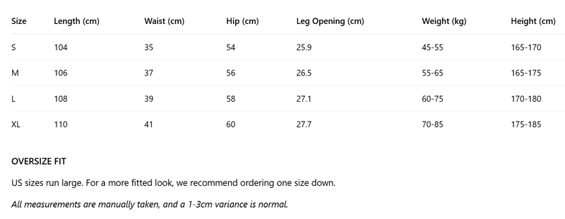 Vintage Wide Leg Sweatpants 370GSM