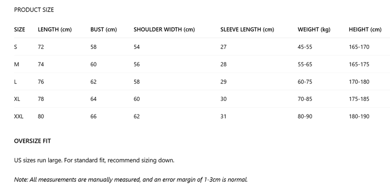 Oversized Washed T-Shirt 285GSM