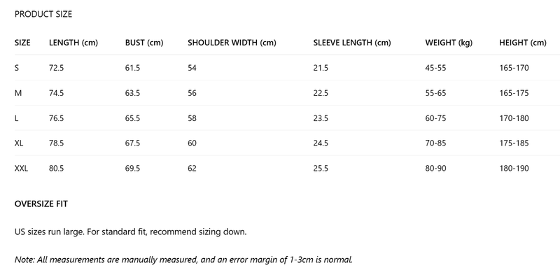 Oversized Garment Dyed T-Shirt 275GSM