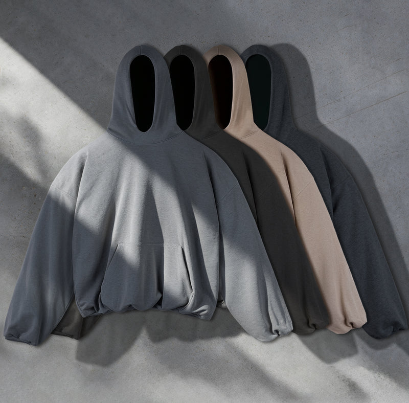 Minimalist Cropped Hoodie 300GSM